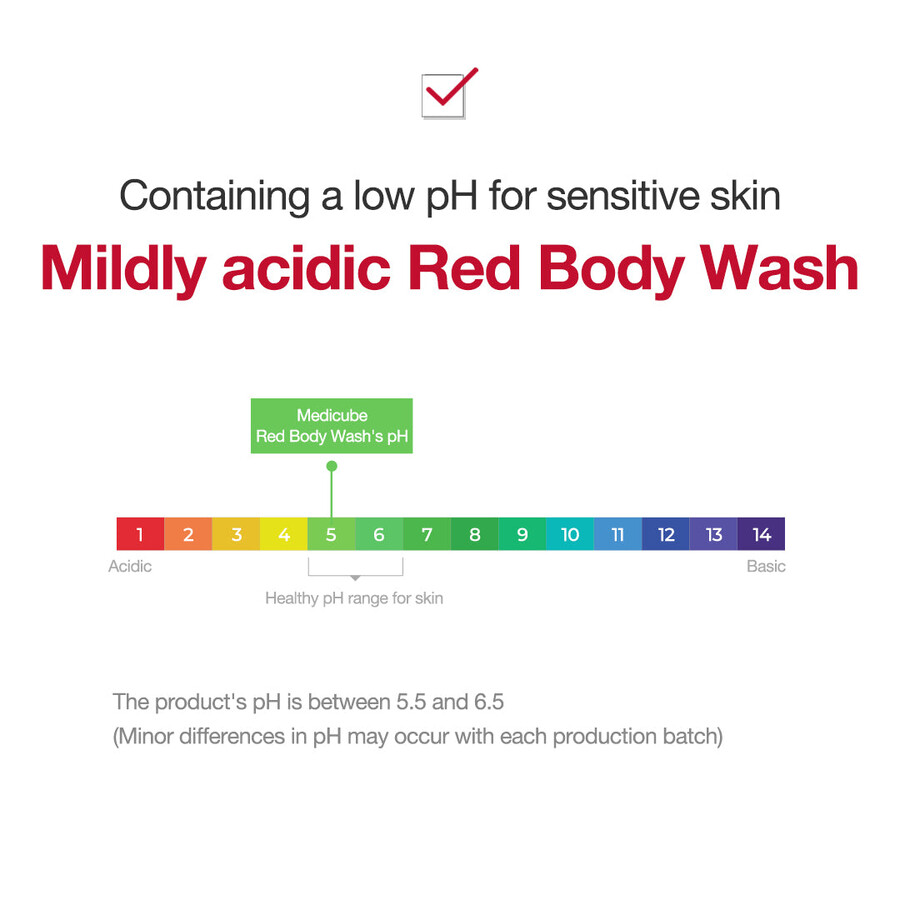 sabonete líquido corporal medicube red