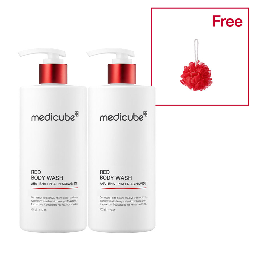 sabonete líquido corporal medicube red