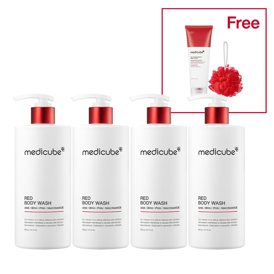 sabonete líquido corporal medicube red