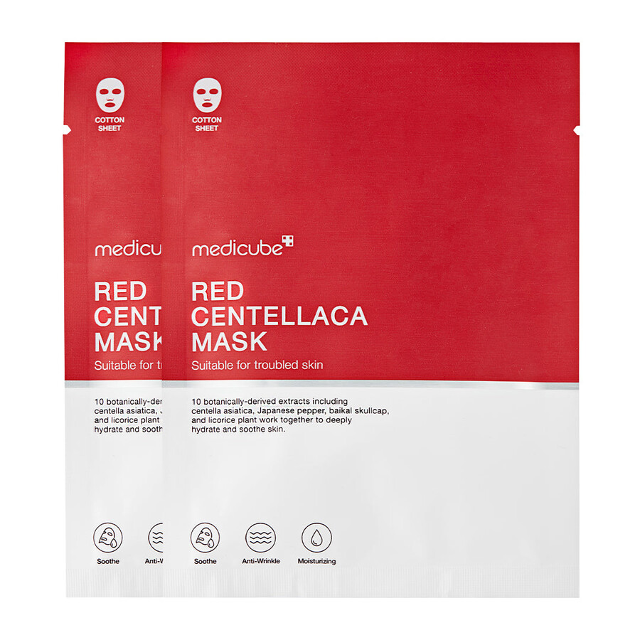 máscara medicube red centellaca