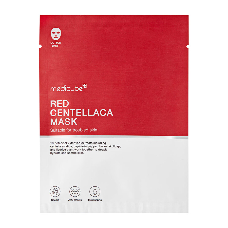 máscara medicube red centellaca