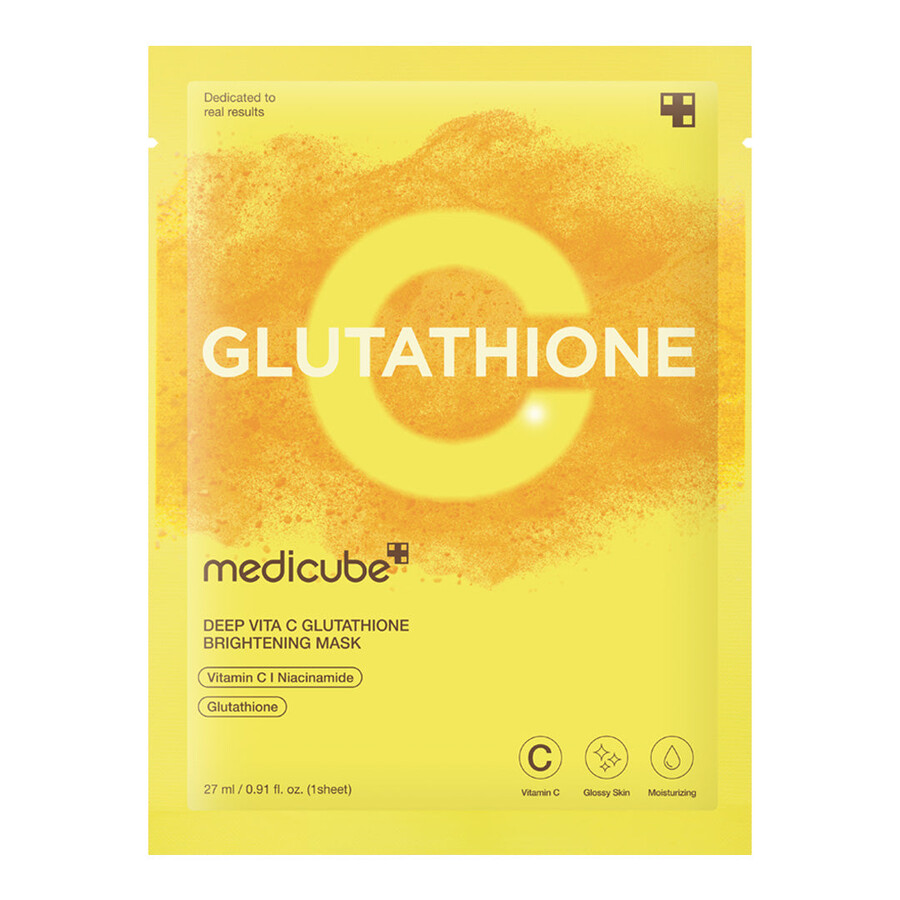 máscara medicube deep vita c glutationa