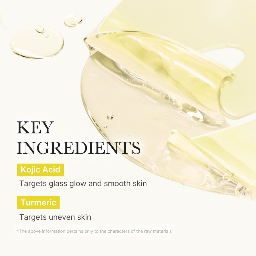 máscara de gel medicube kojic acid turmeric gold jelly