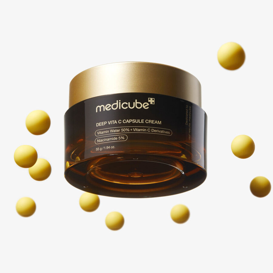medicube deep vita c cápsula creme