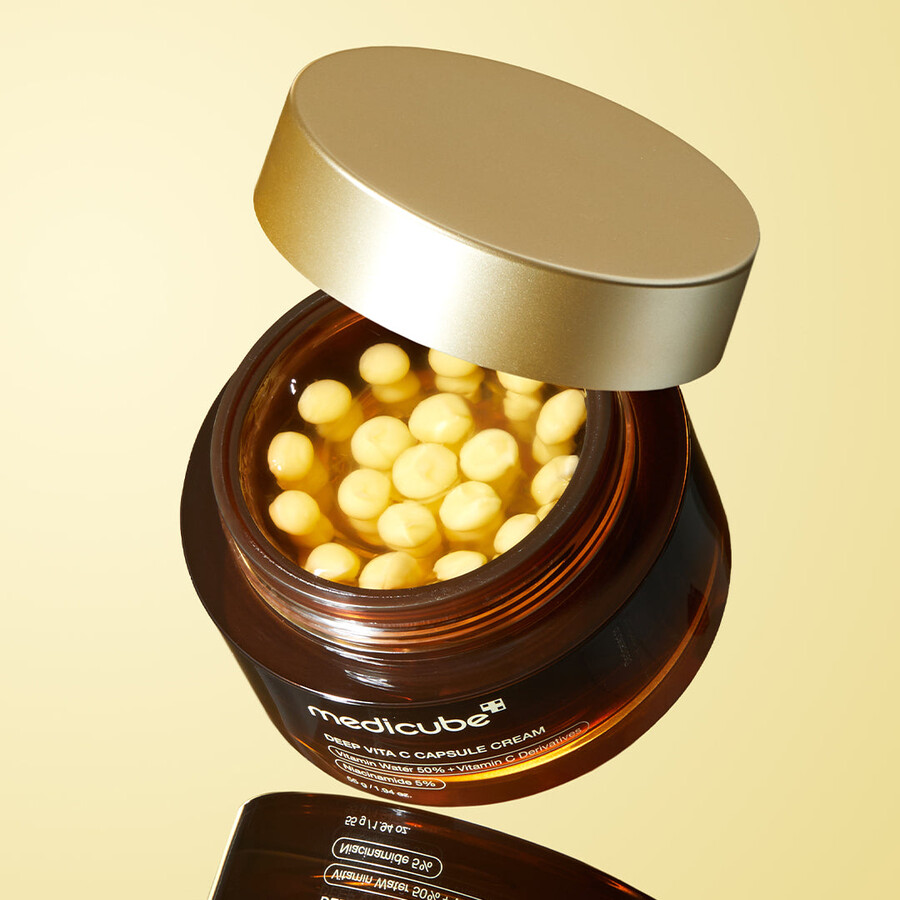 medicube deep vita c cápsula creme