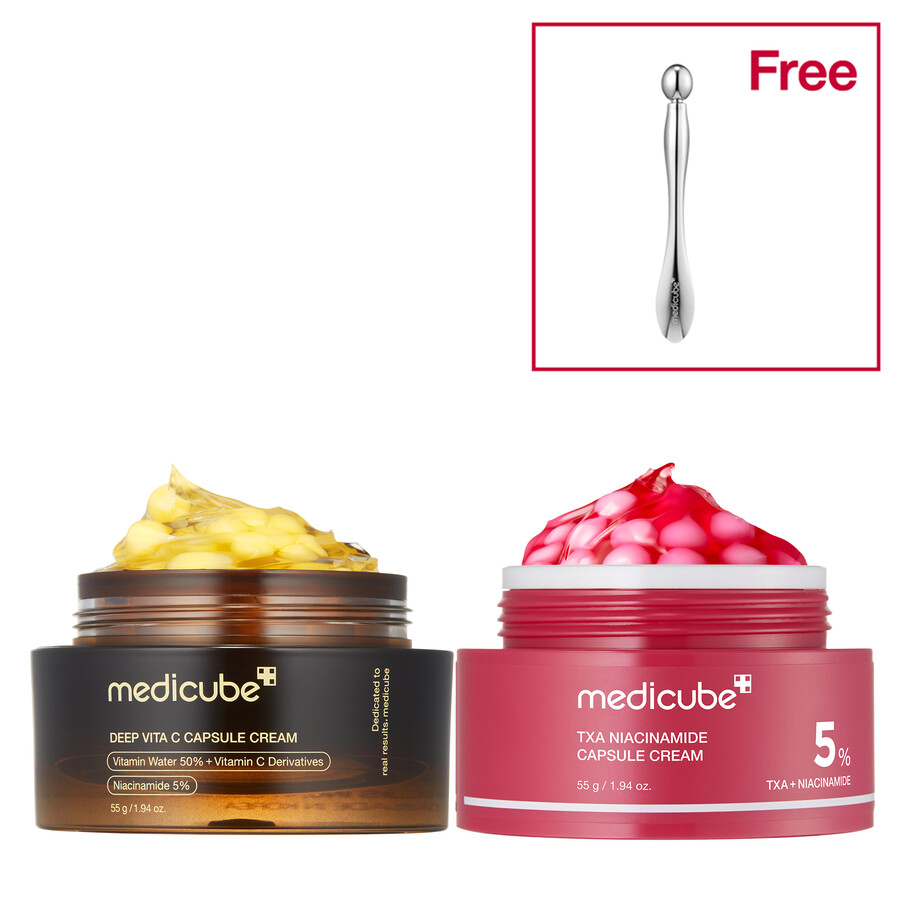 creme cápsula de niacinamida medicube txa