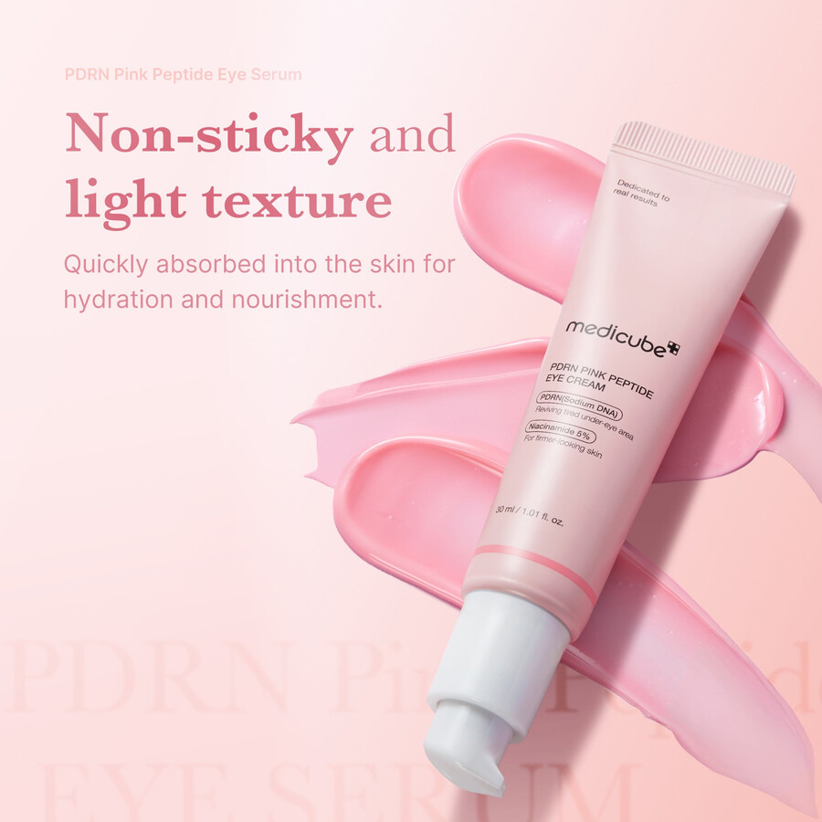 creme para os olhos medicube pdrn pink peptide