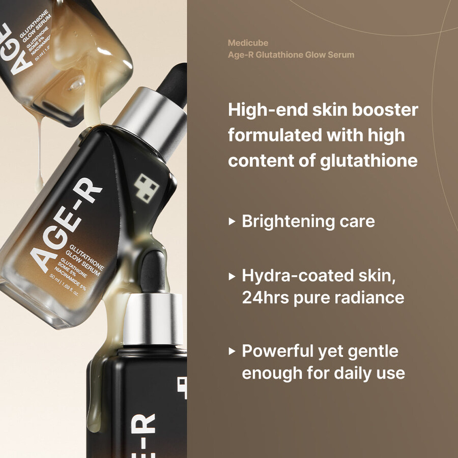 medicube age-r glutationa glow soro