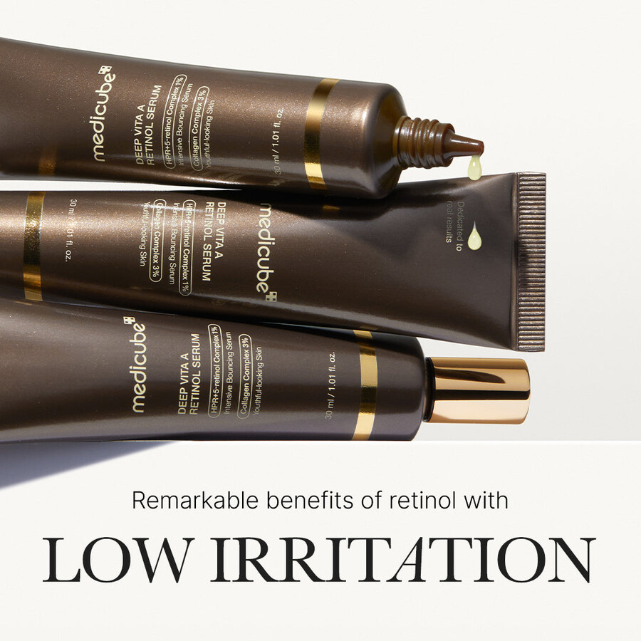 sérum revitalizante profundo com bakuchiol e retinol medicube