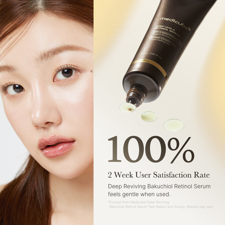 sérum revitalizante profundo com bakuchiol e retinol medicube