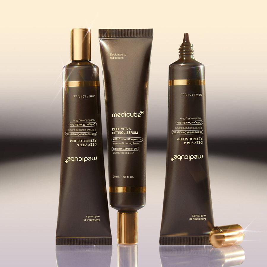 sérum revitalizante profundo com bakuchiol e retinol medicube