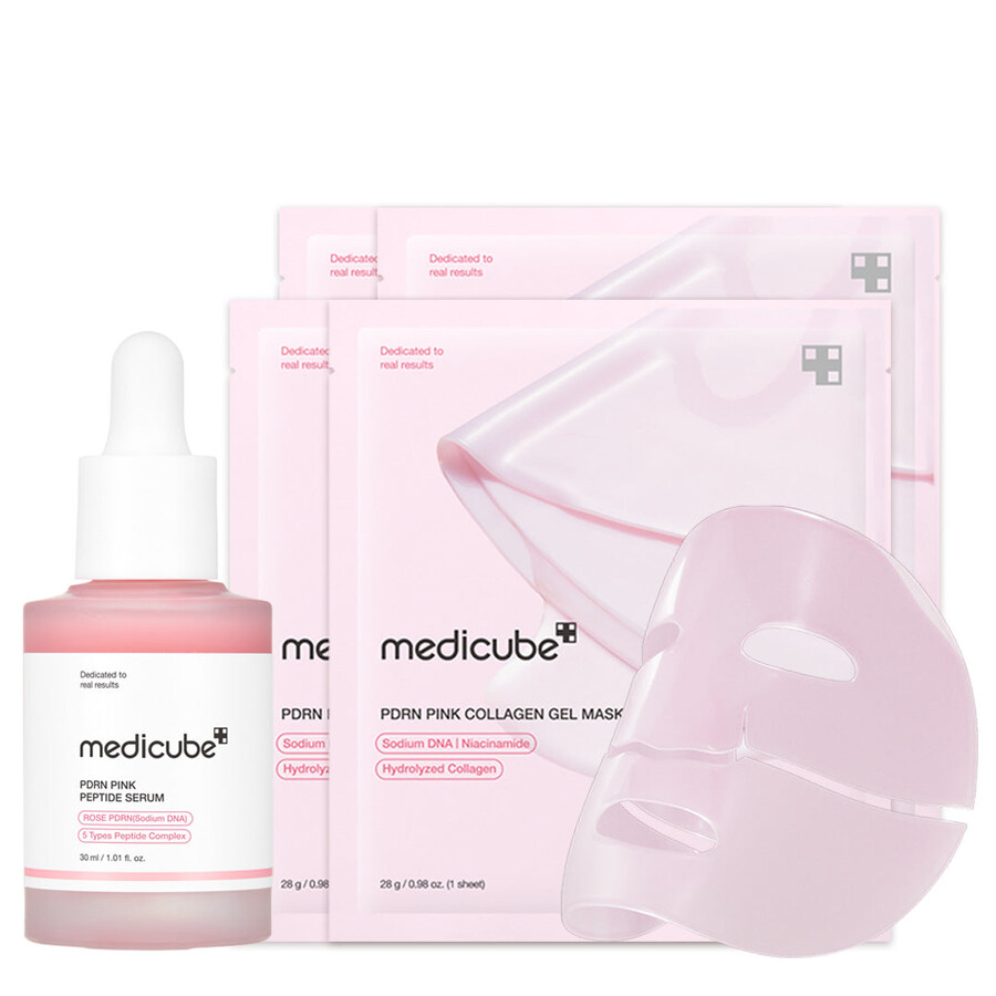 soro peptídico rosa medicube pdrn