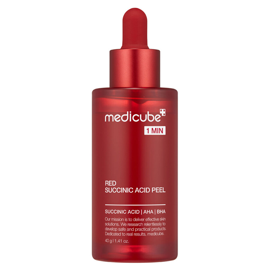medicube 21 sérum de limpeza potencializador com Ácido succínico vermelho