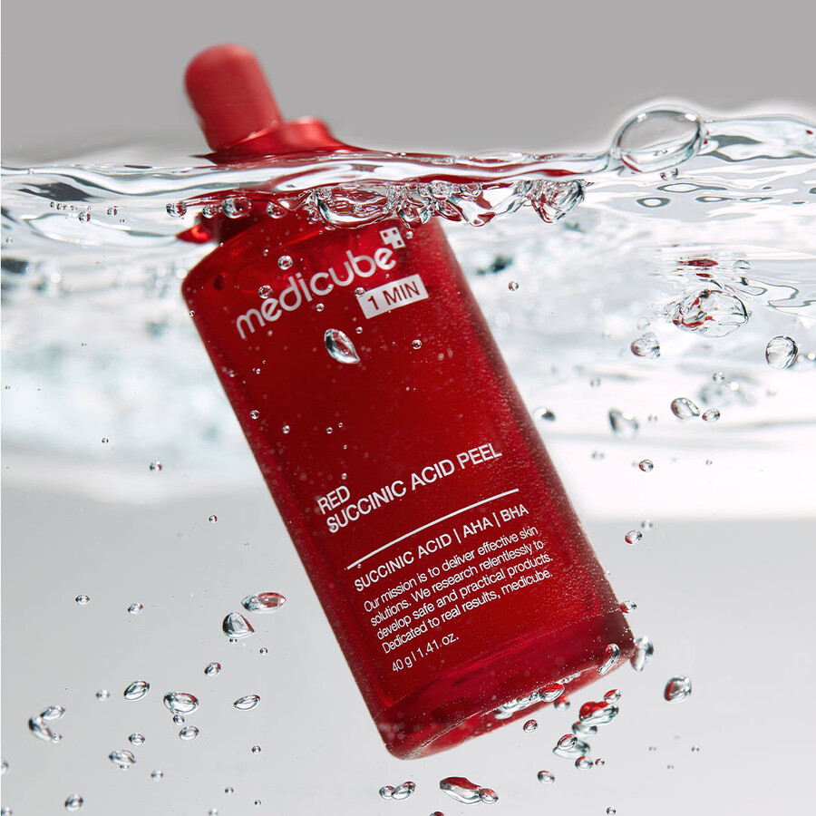 medicube 21 sérum de limpeza potencializador com Ácido succínico vermelho