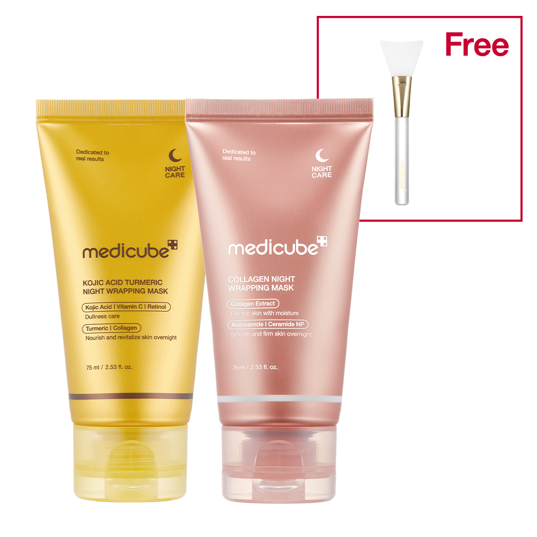 medicube máscara de envolvimento de colágeno